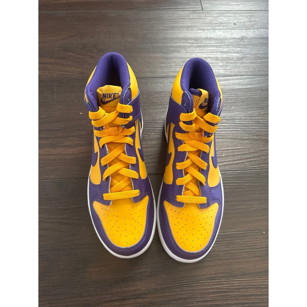 Brand New Nike Dunk High Retro "Lakers" sneakers